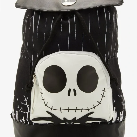 The Nightmare Before Christmas Jack Glow-In-The-Dark Slouch Backpack & Journal